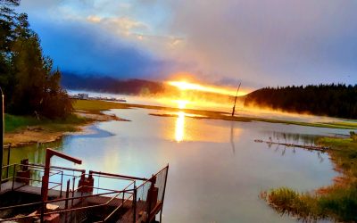 History of Paulina Lake
